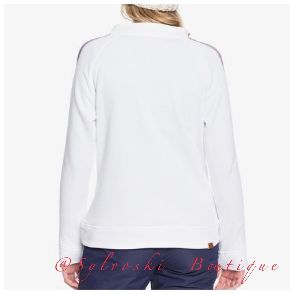 🔥 Roxy Women's Resin Overhead Fleece NWT - Picture 4 of 10
